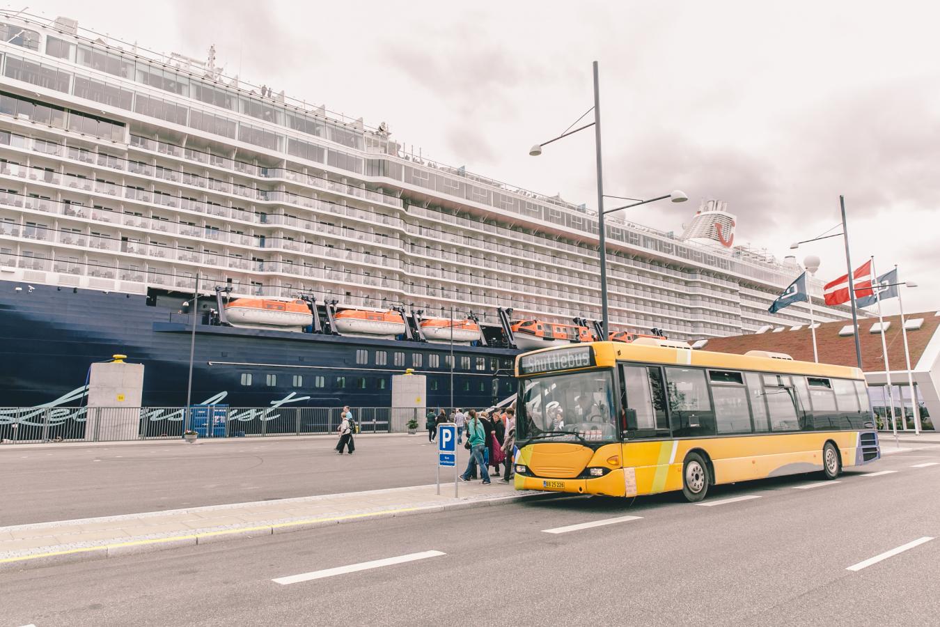 Transport from the cruise ports 